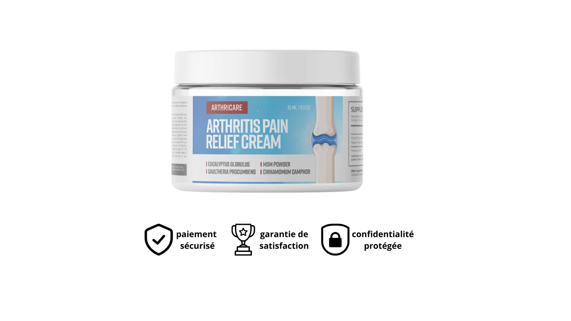 Science d’Arthricare Cream